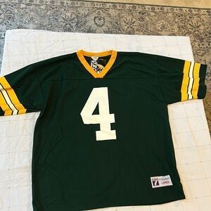 Logo 7 Vintage Brett Favre Green Bay Packers Jersey NWT